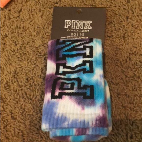 PINK Victoria's Secret Other - NWT pink socks one size